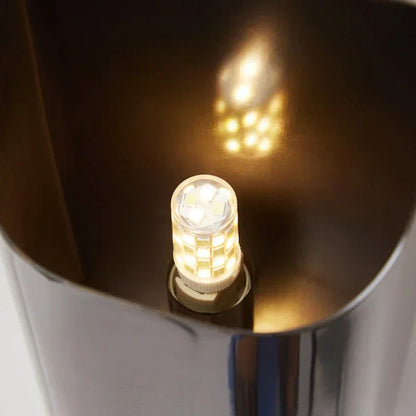 DecorBites™ Modern Brass LED Wall Lamp