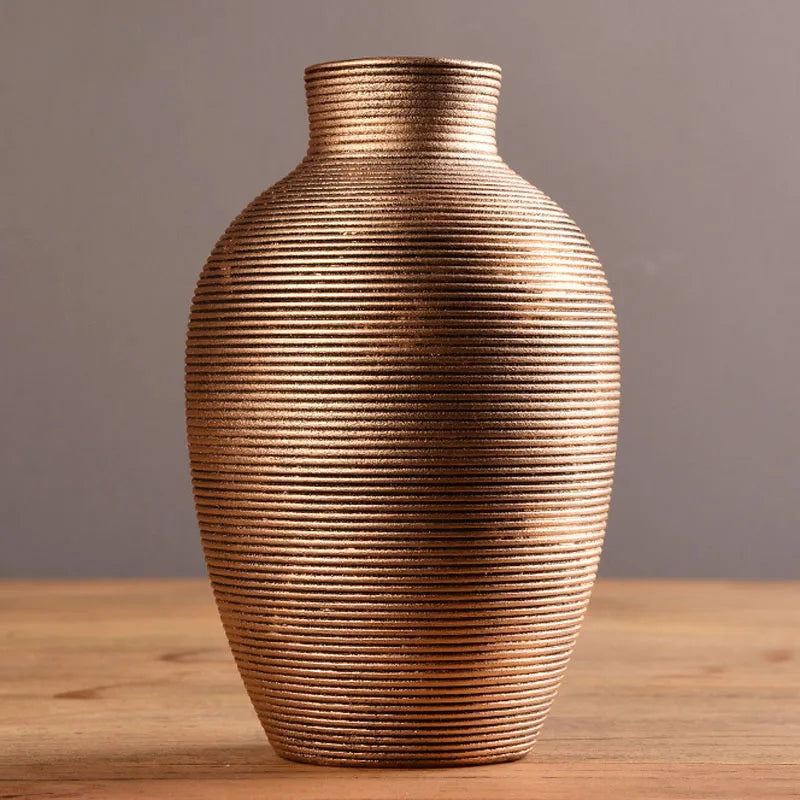 DecorBites™ Modern Ceramic Nordic Flower Vase for Home Decor