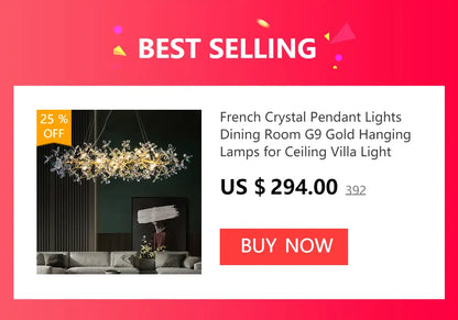 Modern chrome crystal chandelier for living room with droplets