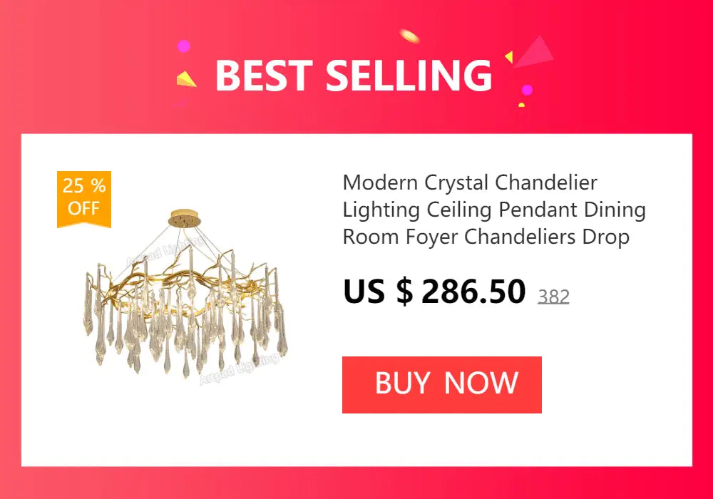 Modern chrome crystal chandelier for living room with droplets