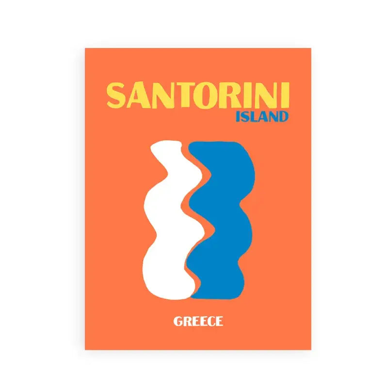 Modern coastal bondi beach travel posters art print for living room