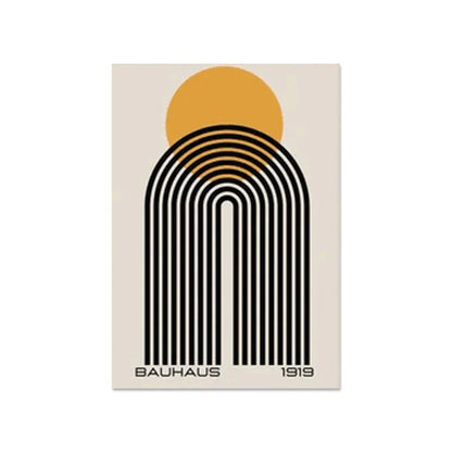 DecorBites™ Modern Geometric Canvas Wall Art Prints