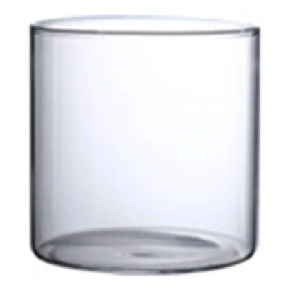 Modern glass hydroponic vase living room wedding decor fish tank
