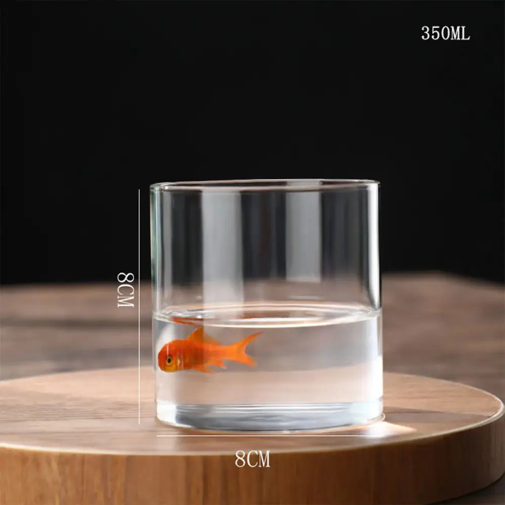 Modern glass hydroponic vase living room wedding decor fish tank