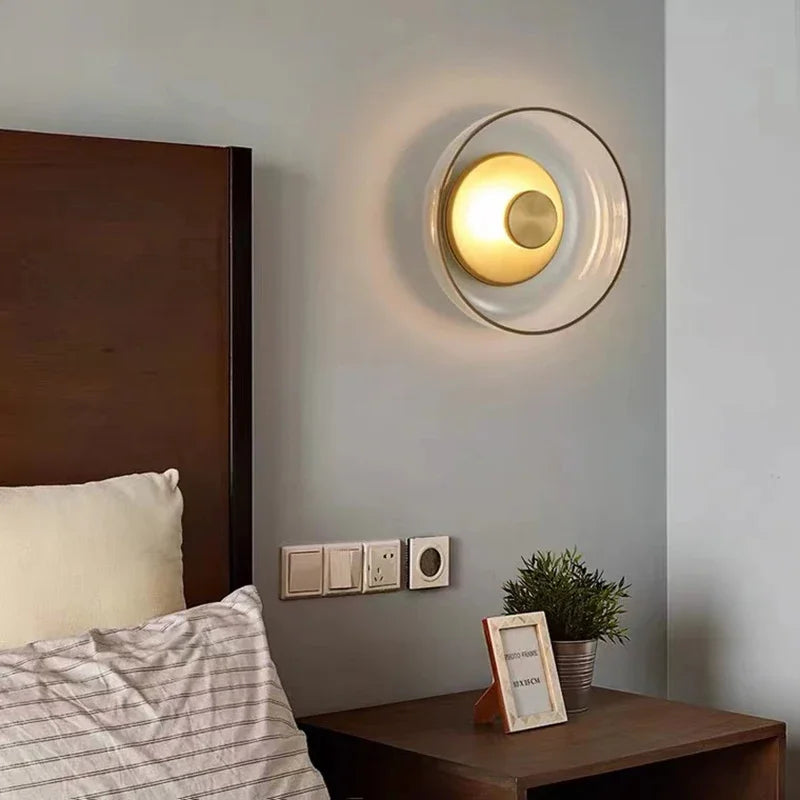 DecorBites™ Modern Glass LED Wall Light