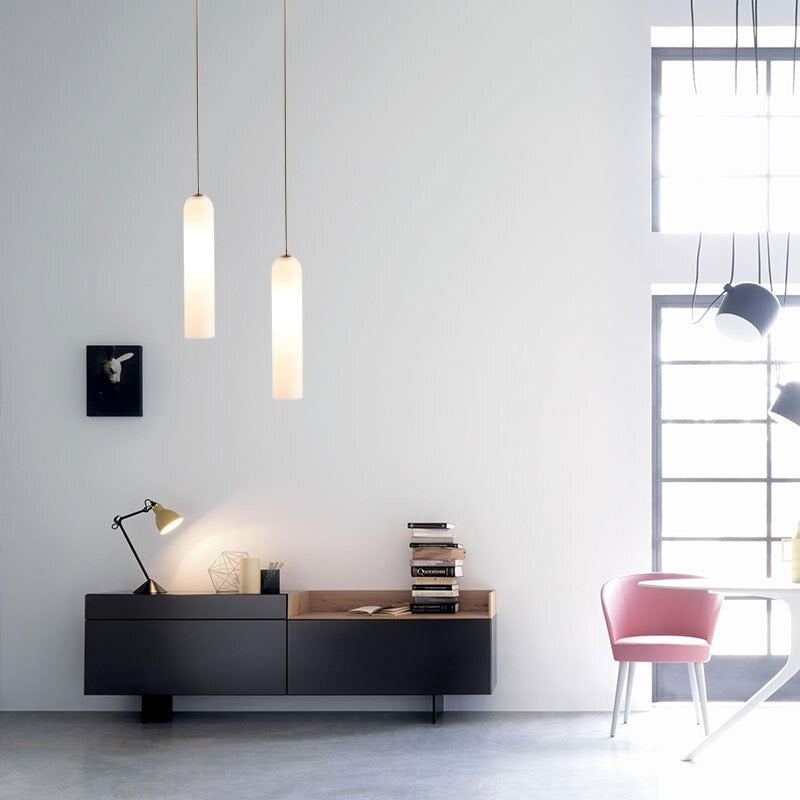 DecorBites™ Modern Glass Pendant Light