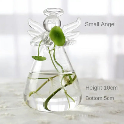 Modern tapered glass vase terrarium – living room decoration