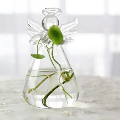 Modern tapered glass vase terrarium – living room decoration