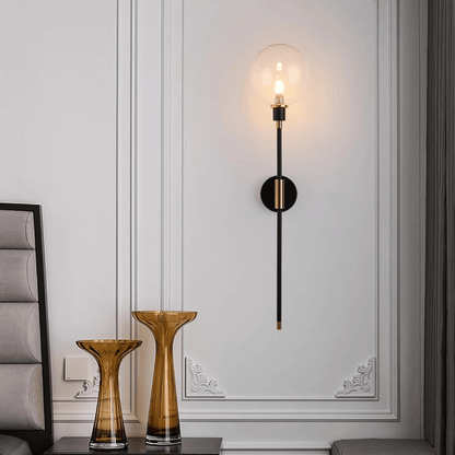 DecorBites™ Modern Glass Wall Sconce