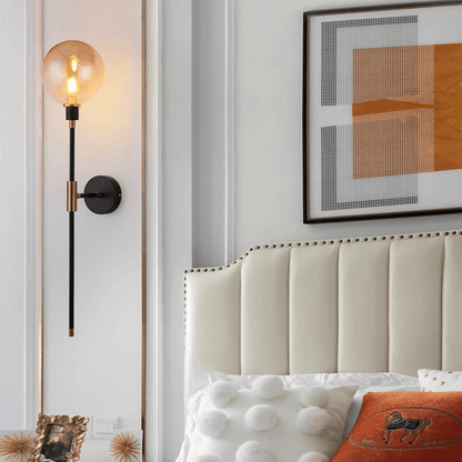 DecorBites™ Modern Glass Wall Sconce