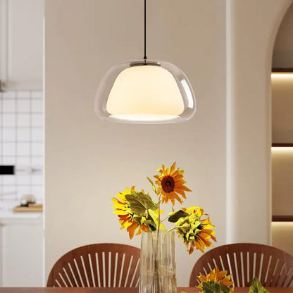 Modern jelly globe glass pendant light kitchen island lighting