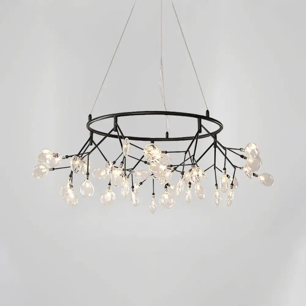 Modern gold branching led dining room chandelier 110v-120v