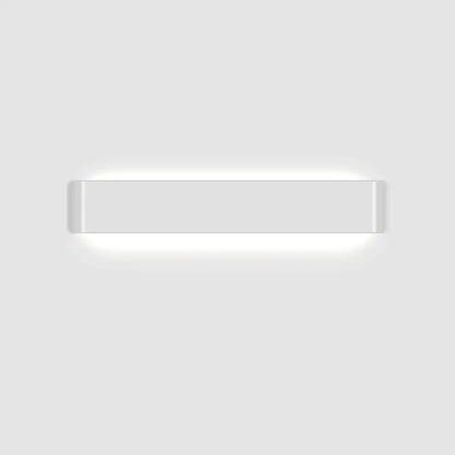 Modern black metal wall sconces – living room ambient lighting