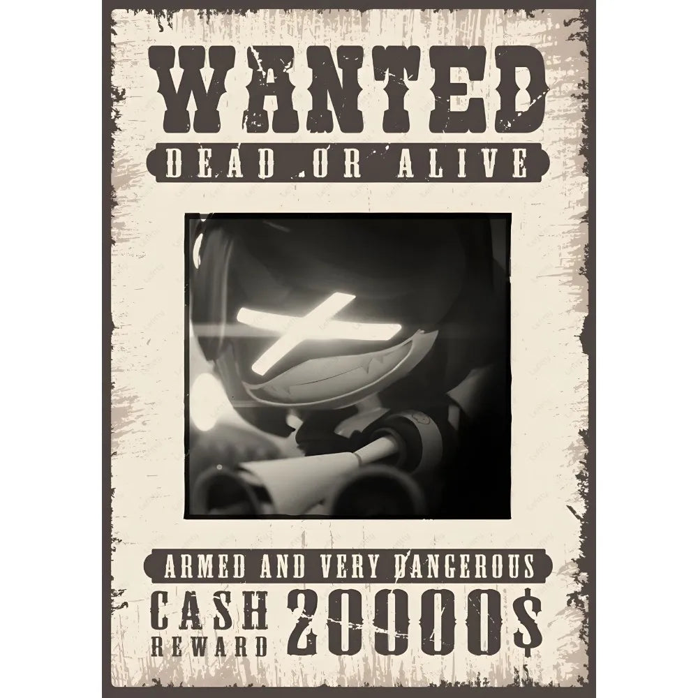 DecorBites™ Modern Murder Drones Poster - Home Decor