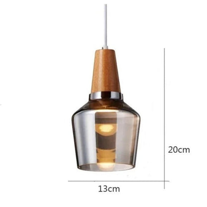 DecorBites™ Modern Nordic Glass Light Fixtures