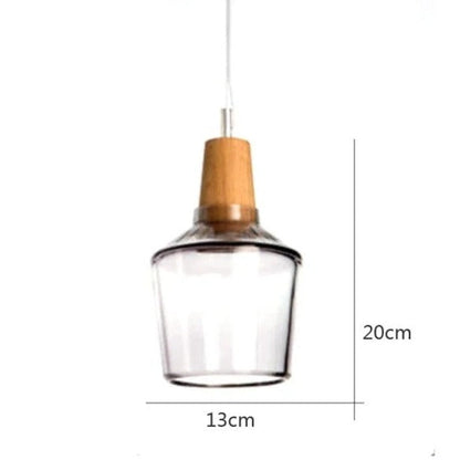 DecorBites™ Modern Nordic Glass Light Fixtures