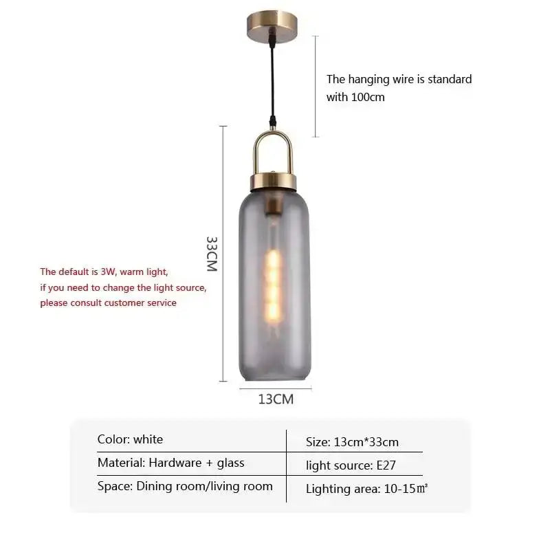 Modern smoked glass and brass pendant light set kitchen dining room