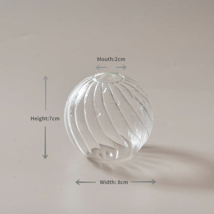 DecorBites™ Modern Nordic Glass Vases Set for Home and Wedding
