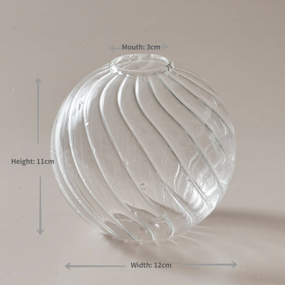 DecorBites™ Modern Nordic Glass Vases Set for Home and Wedding