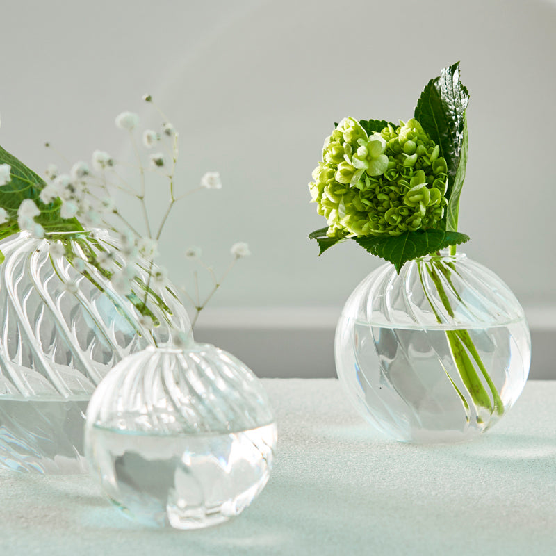 DecorBites™ Modern Nordic Glass Vases Set for Home and Wedding