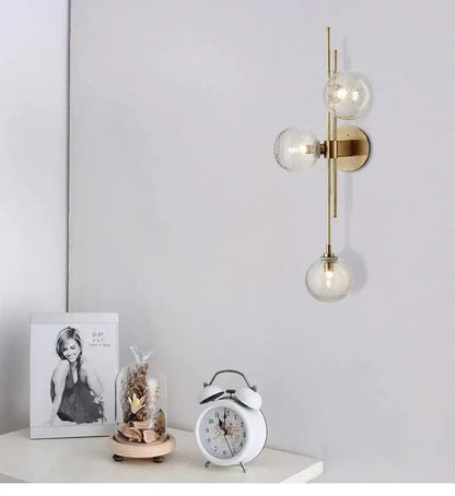 DecorBites™ Modern Nordic Glass Wall Sconce by Adabella