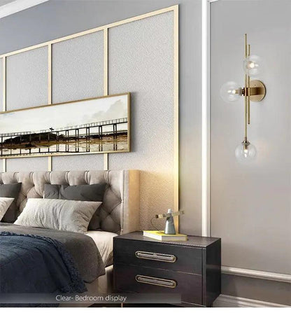 DecorBites™ Modern Nordic Glass Wall Sconce by Adabella