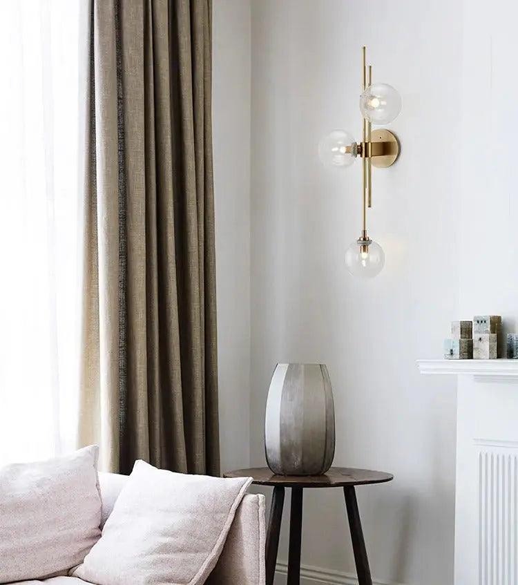 DecorBites™ Modern Nordic Glass Wall Sconce by Adabella