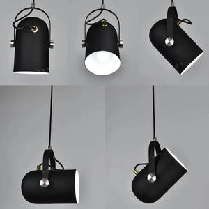 Modern nordic hanging lights – kitchen matte metallic pendant
