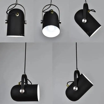 Modern nordic hanging lights – kitchen matte metallic pendant