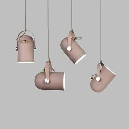 Modern nordic hanging lights – kitchen matte metallic pendant