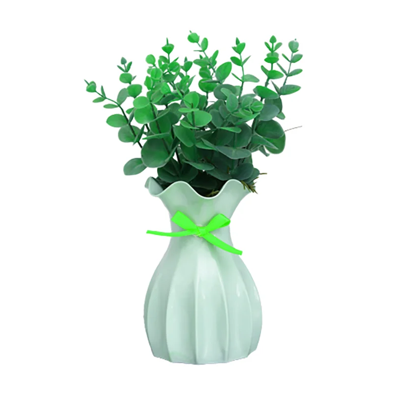 DecorBites™ Modern Nordic Mini White Flower Vase Home Decor