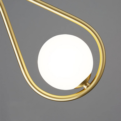 DecorBites™ Modern Nordic Pendant Light in Black or Gold