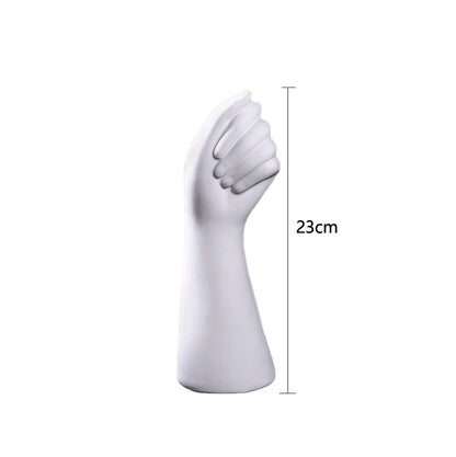 DecorBites™ Modern Nordic Style Ceramic Hand Vase