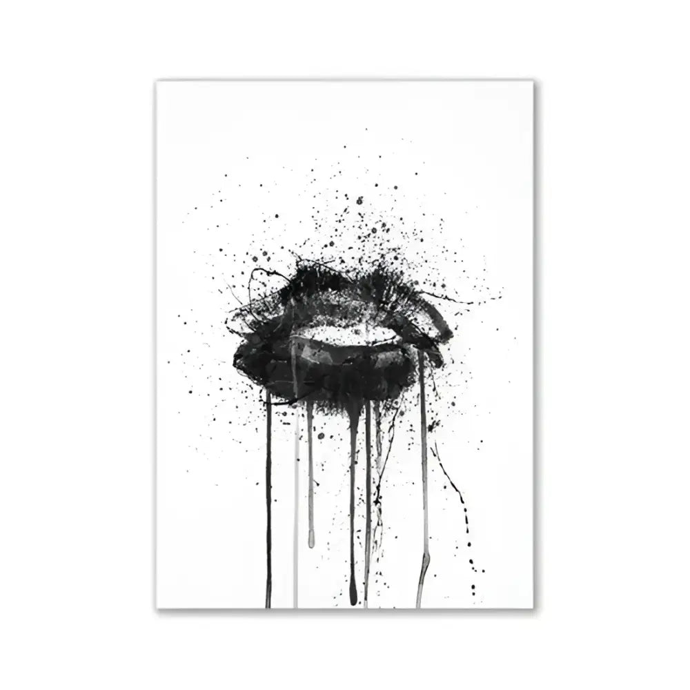 Modern pink minimalist wall art sketch for bedroom