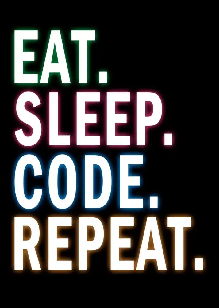 Modern 6 stages of debugging wall art office programmer gamer decor