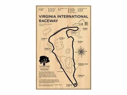 Vintage sepia melbourne grand prix map poster office wall art