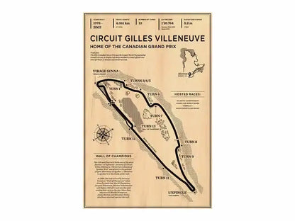 Vintage monaco grand prix track map wall art bedroom racing poster