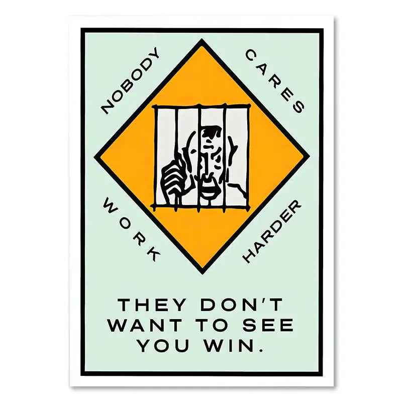 DecorBites™ Monopoly Millionaire Canvas Wall Art