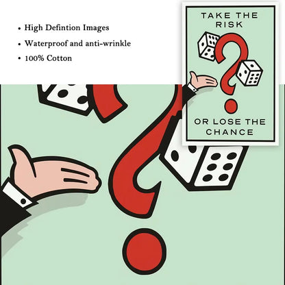 DecorBites™ Monopoly Millionaire Canvas Wall Art