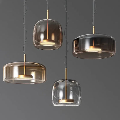 DecorBites™ Moroccan Amber Modern Nordic Pendant Light