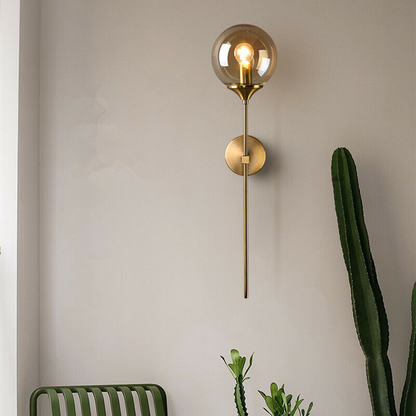 DecorBites™ Moroccan Glass Wall Sconce