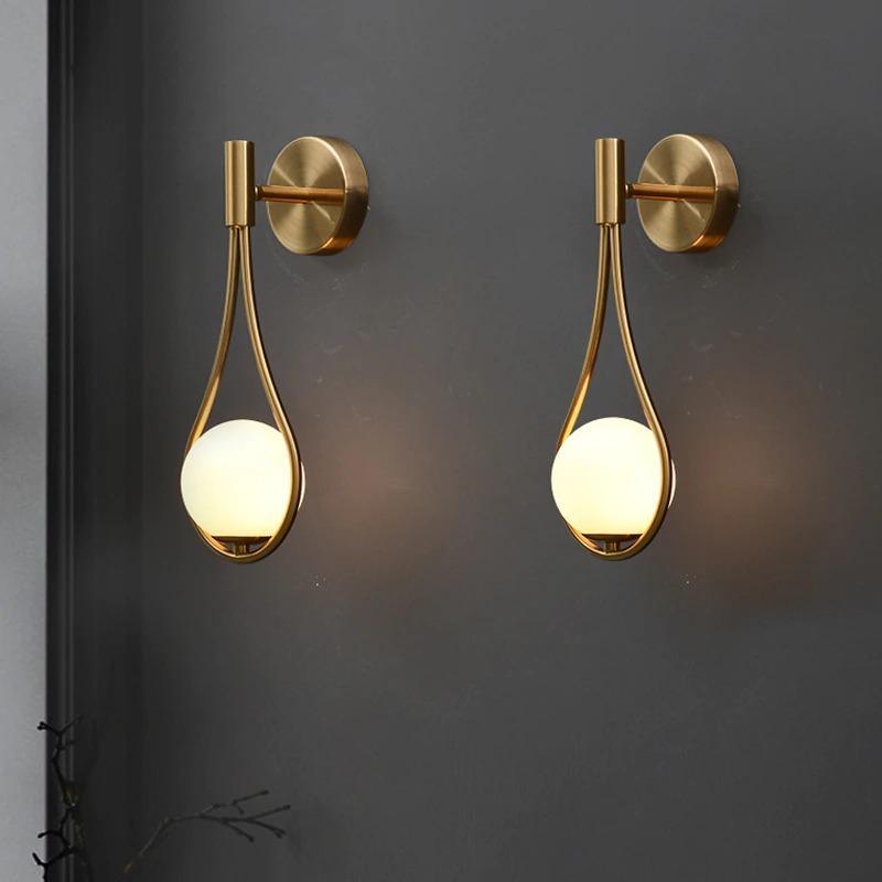 DecorBites™ Moroccan Gold Modern Nordic Wall Lamp
