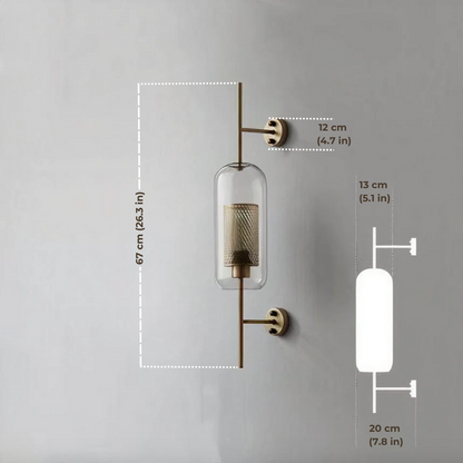 DecorBites™ Moroccan Modern Bathroom Wall Sconce