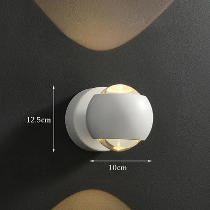 Modern moroccan black & brass led wall lamp for bedroom