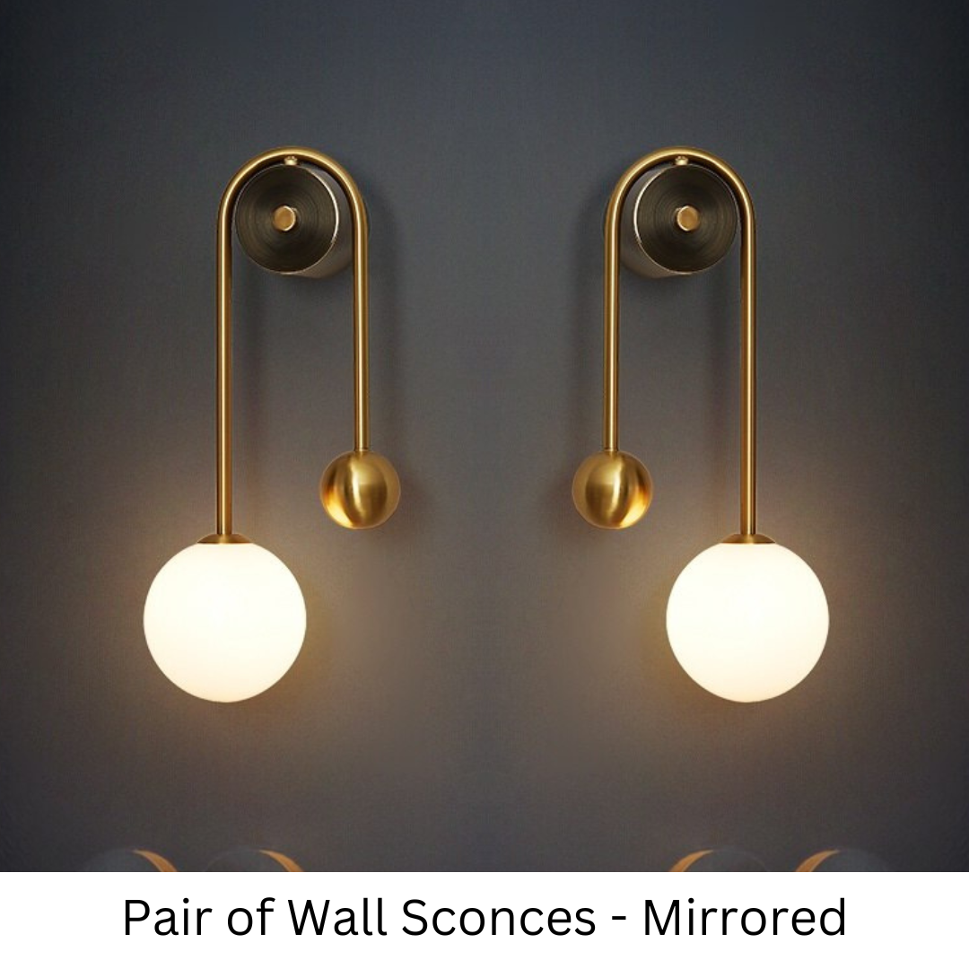 DecorBites™ Moroccan Rewritten title: Traditional Gold Wall Sconces