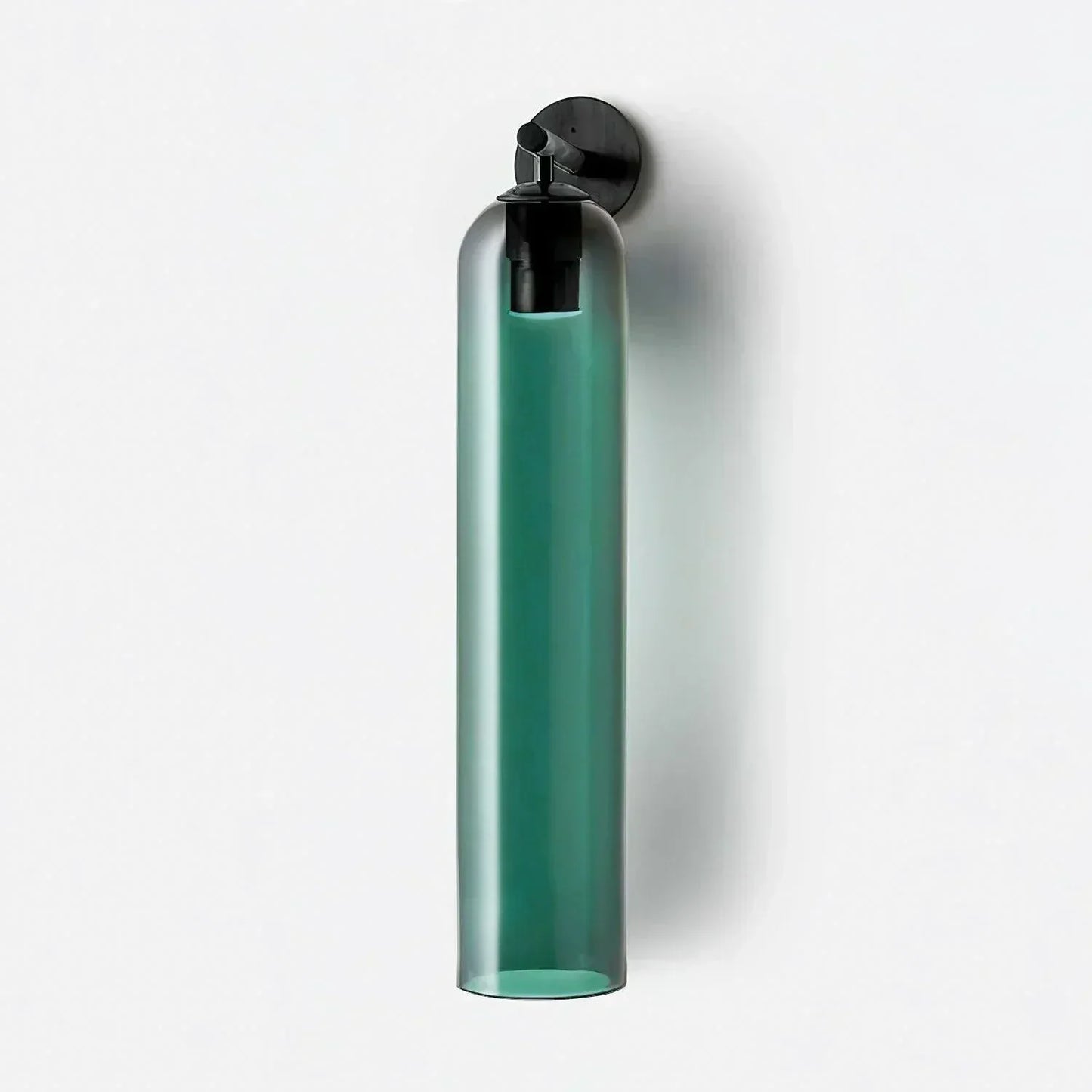 DecorBites™ Moroccan Title: Sleek Glass Wall Sconce