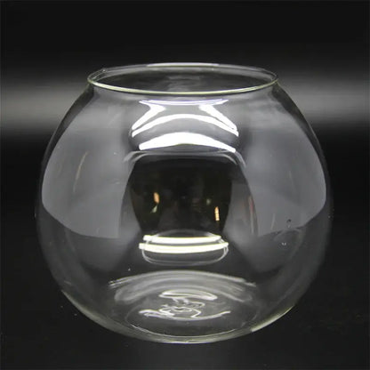 Modern moss ball glass vase desktop terrarium office decor