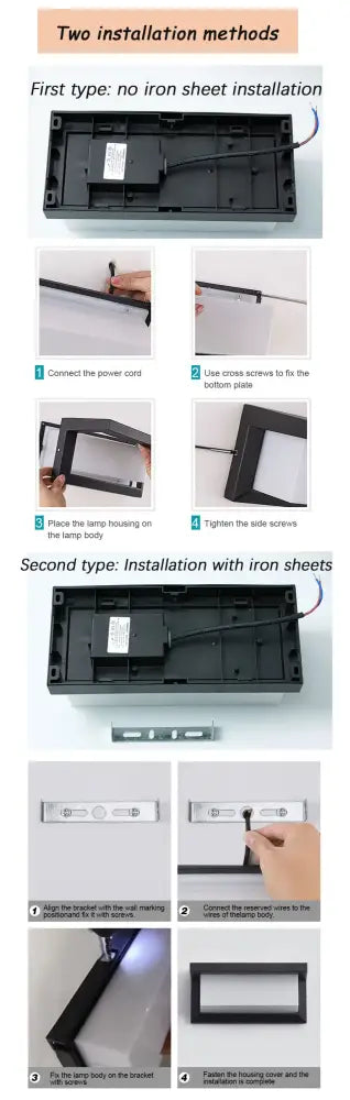 Modern black motion sensor outdoor wall light with frosted glass