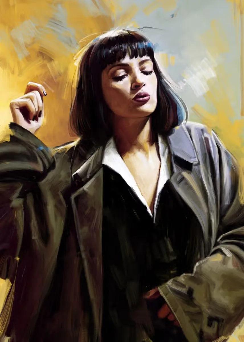 DecorBites™ Movie Pulp Fiction Canvas Wall Art