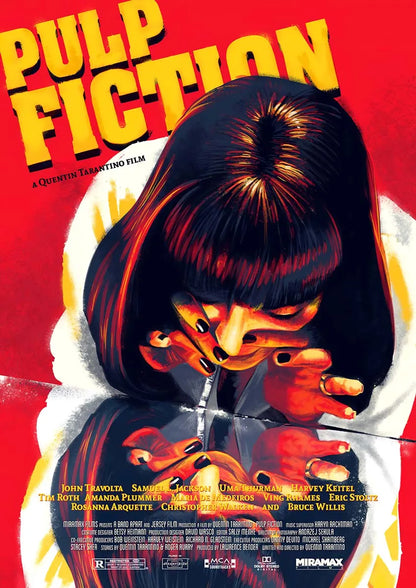 DecorBites™ Movie Pulp Fiction Canvas Wall Art